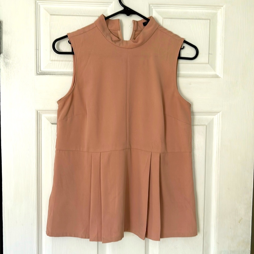 Ann Taylor petite peplum blouse
